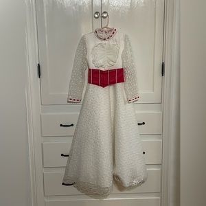 Mary Poppins costume. Girls. Size 7